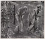 Amiet, Cuno , Triptychon "Jungbrunnen" 1Bild