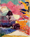 Amiet, Cuno , Winter