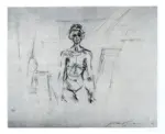 Giacometti, Alberto , Seated nude