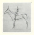 Giacometti, Alberto , Personnage à Cheval, Personnage à Cheval -