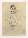 Gubler, Max , Sitzende Frau