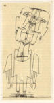 Klee, Paul , Primo disegno per lo spettro di un genio (Autoritratto)