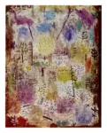 Klee, Paul , Landschaft zwischen Winter und Frühling
