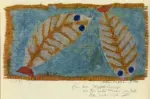 Klee, Paul , Blauaugige fische