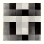 Anonimo , Lohse, Richard Paul - sec. XX - Acht Farbgruppen mit hellen Zentrum