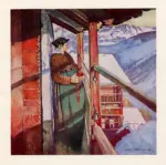 Vallet, Edouard , Sunday Morning in the Wallis