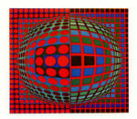 Vasarely, Victor , Bi-Ka