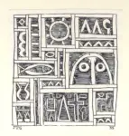 Torres-Garcia, Joaquin , Dibujo constructivista"" -