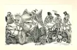 Posada, Jos&eacute; , Calavera": Cyclists -