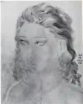 Foujita, Tsugaharu , Testa di giovane donna