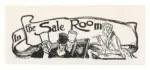 Anonimo inglese sec. XIX , In the Sale Room