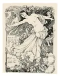 Anonimo inglese sec. XIX , Illustration for The Song of Solomon by Pan