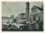 Gonin, Francesco , Vittorio Amedeo II ed il principe Eugenio di Savoia a cavallo verso il Duomo