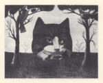 Anonimo sec. XIX , Il gatto