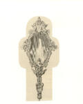 Anonimo francese sec. XIX , Miroir sculpté