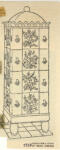 Anonimo , Schleiss, Franz - sec. XX - Disegno per una stufa